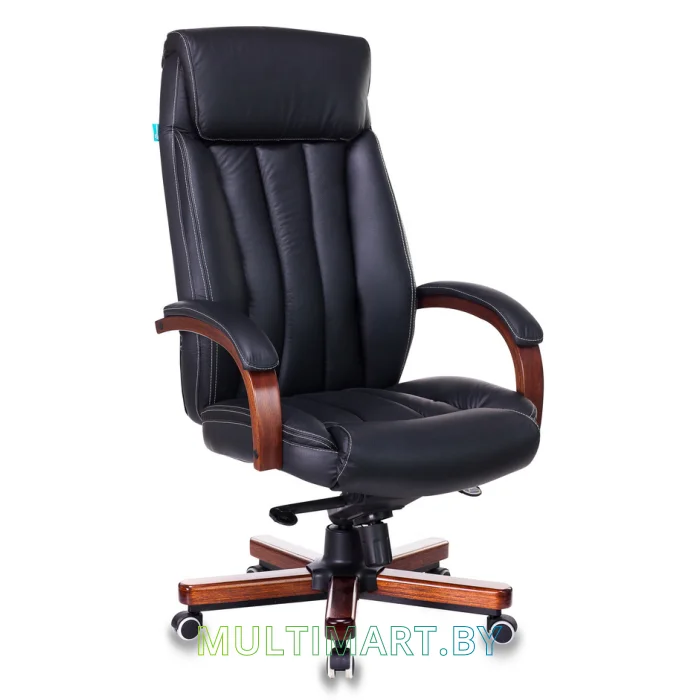 Кресло Бюрократ T-9922WALNUT/BLACK (черный)